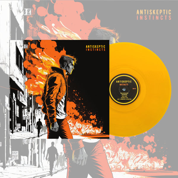 Antiskeptic - Instincts - Vinyl Afire Orange