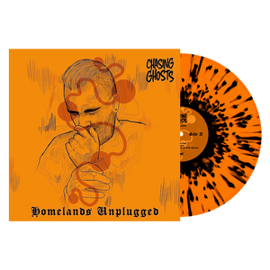 Chasing Ghosts - Homelands Unplugged - Orange with Black Splatter