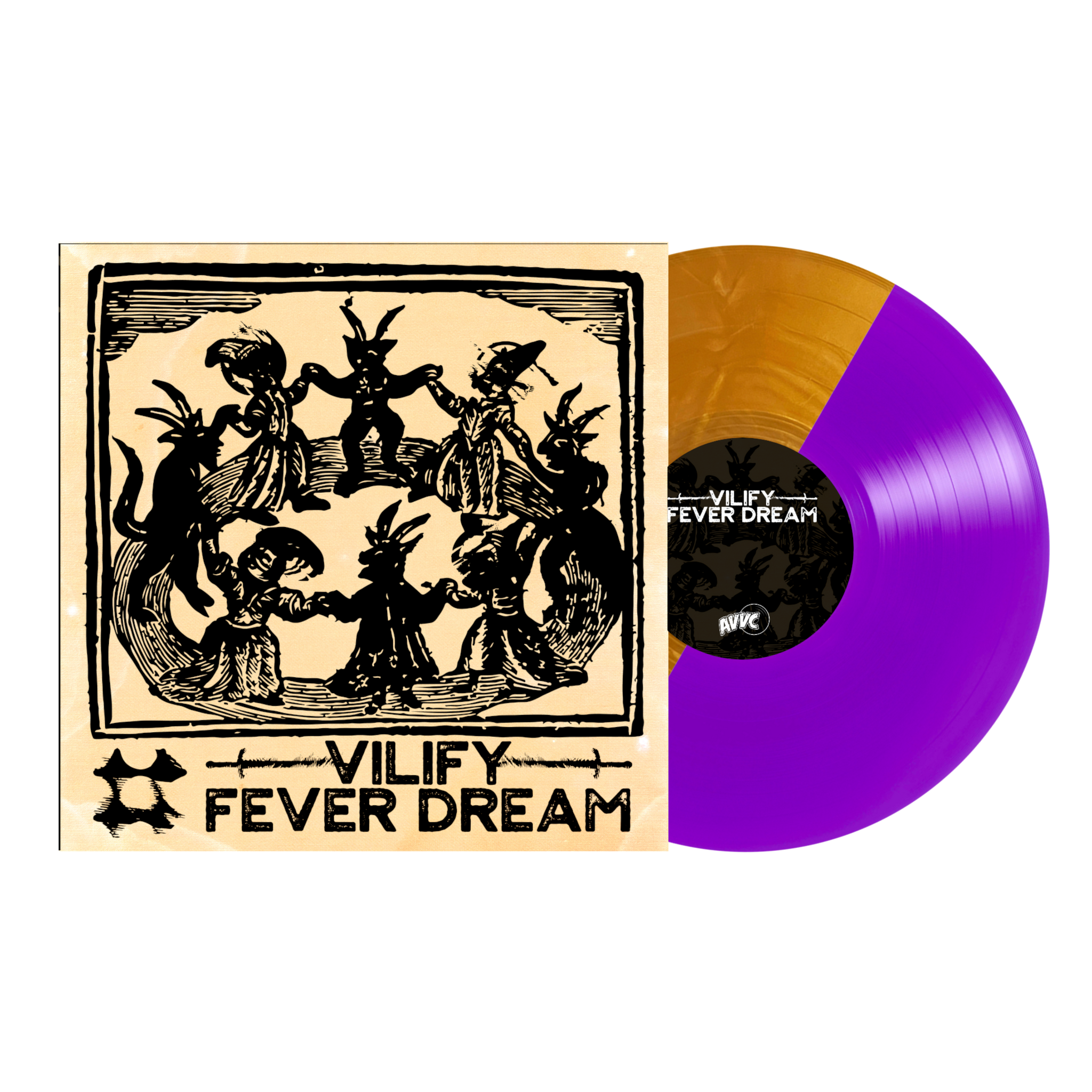 Vilify - Fever Dream // Purple and gold split // Pre order!!